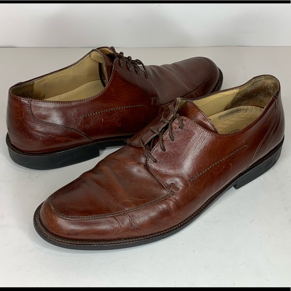 Johnston & Murphy Signature Mens 12M Leather Shoes
